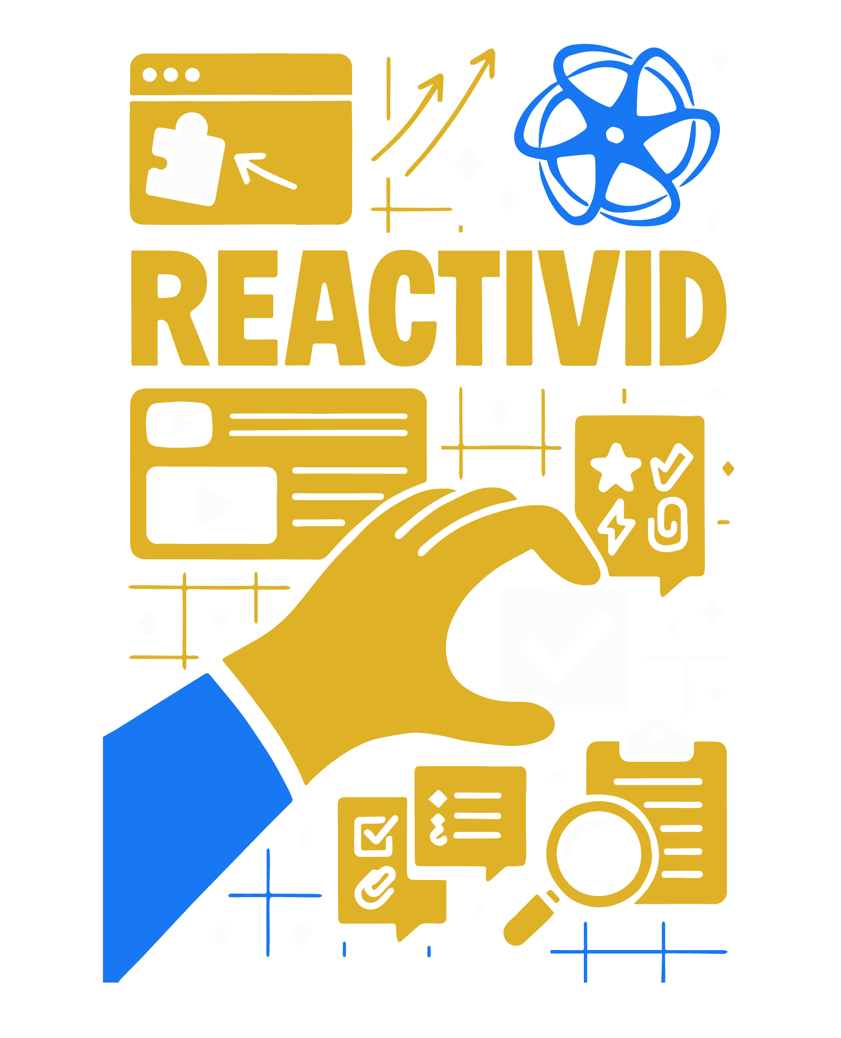 Reactivid abstract illustration