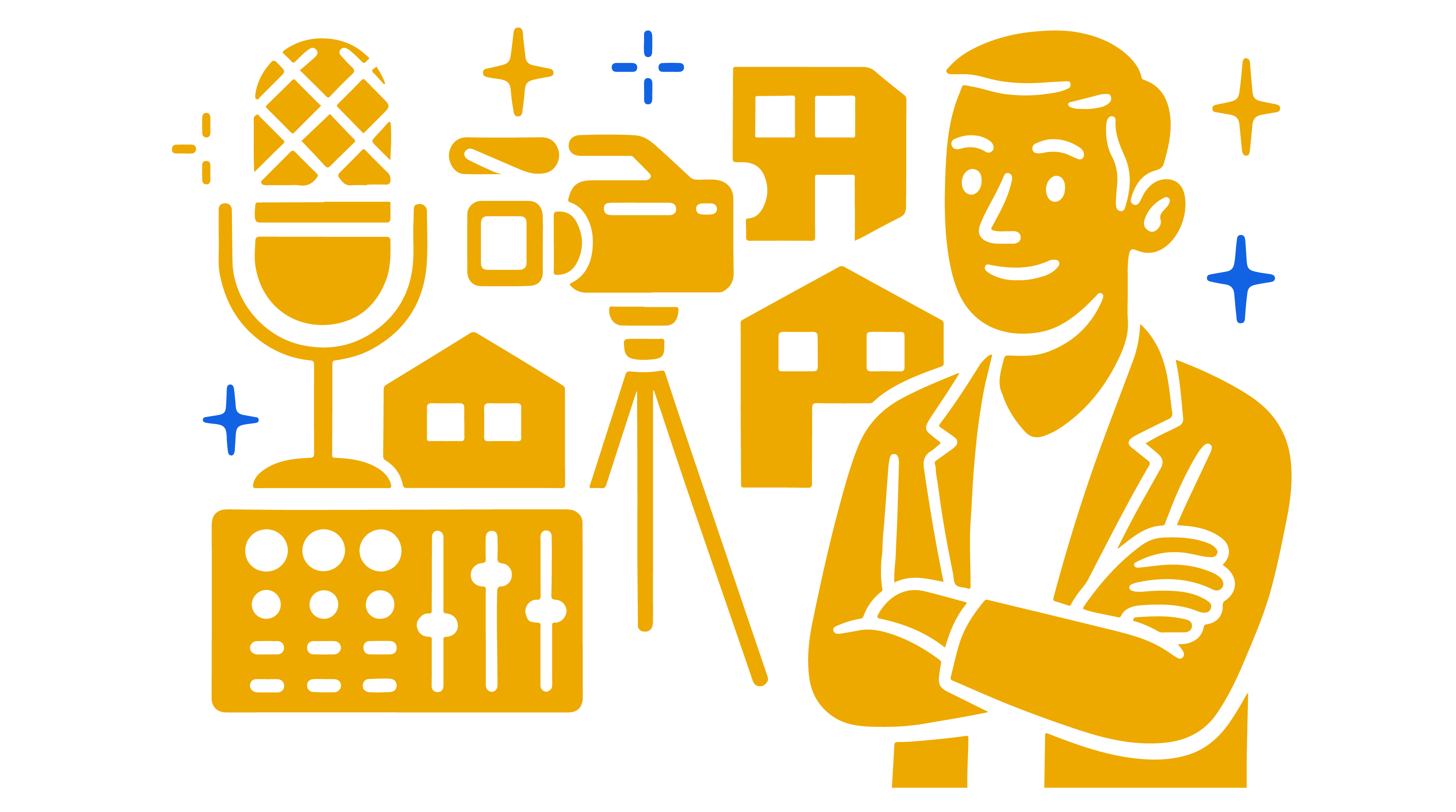 Overview montage of Broken Duck Studio spaces and creator workflow